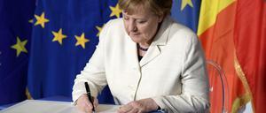 Die Möglichkeit, strittige Dinge im kleinen Kreis in Zukunft voran zu treiben, ist Bundeskanzlerin Angela Merkel sehr wichtig. 