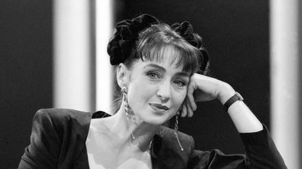 Porzellanhafte Schönheit. Christiane Kaufmann, hier 1990, sagte: "Ich bin brutaler als ich scheine."