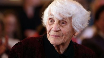 Die Kinderärztin Ingeborg Rapoport.