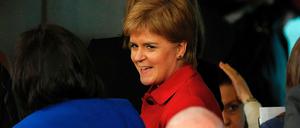 Schottlands Premierministerin Nicola Sturgeon nach der Abstimmung.