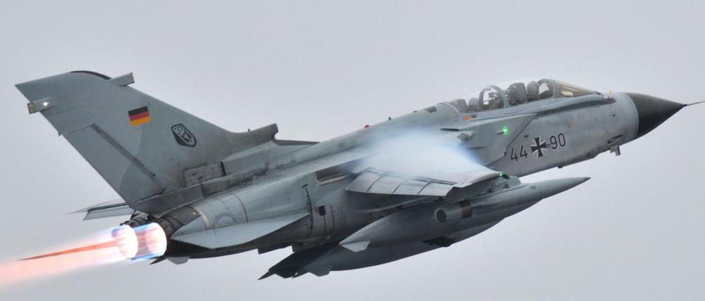 Ein Bundeswehr-Aufklärungsflugzeug vom Typ Tornado.