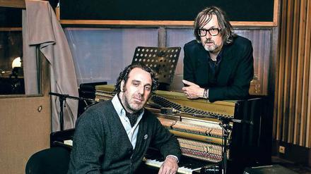 Traumpaar. Die Musiker Chilly Gonzales und Jarvis Cocker.