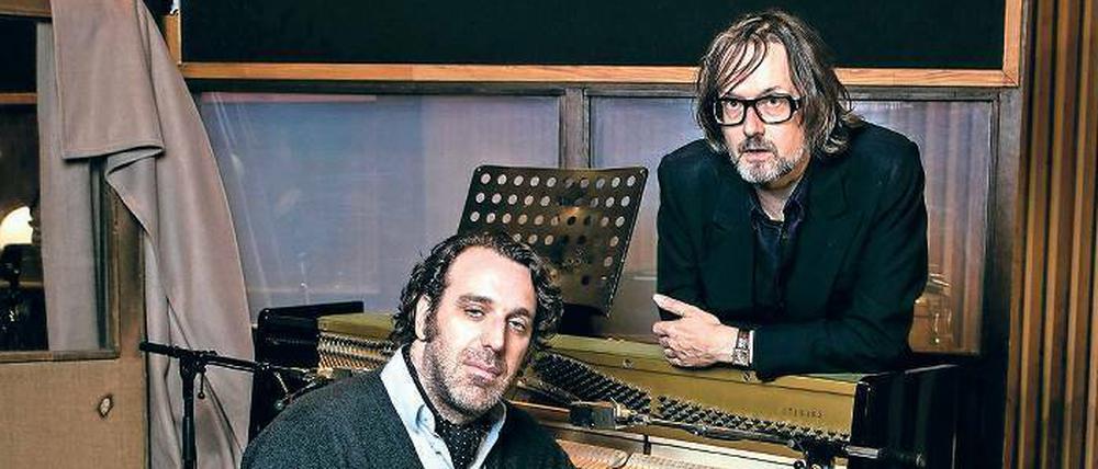 Traumpaar. Die Musiker Chilly Gonzales und Jarvis Cocker.