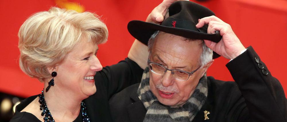 Im Gespräch: Dieter Kosslick mit seiner obersten Dienstherrin, Kulturstaatsministerin Monika Grütters.
