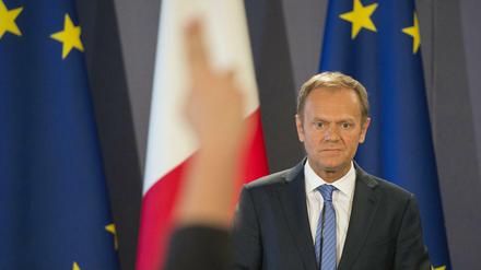 Leitlinien für Brexit sind da: EU-Ratspräsident Donald Tusk