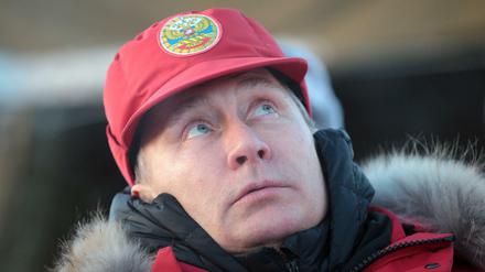 Russlands Präsident Wladimir Putin bei einem Besuch in der Arktis.