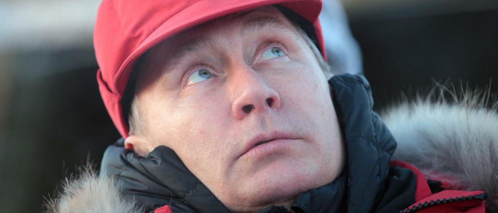 Russlands Präsident Wladimir Putin bei einem Besuch in der Arktis.