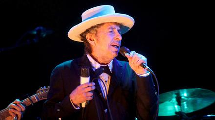 Bob Dylan bei einem Konzert in Benicassim (Spanien) im Jahr 2012.
