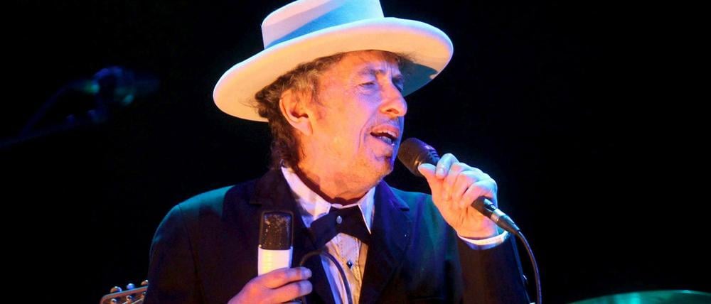 Bob Dylan bei einem Konzert in Benicassim (Spanien) im Jahr 2012.