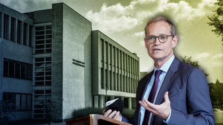 Michael Müller und die FU.