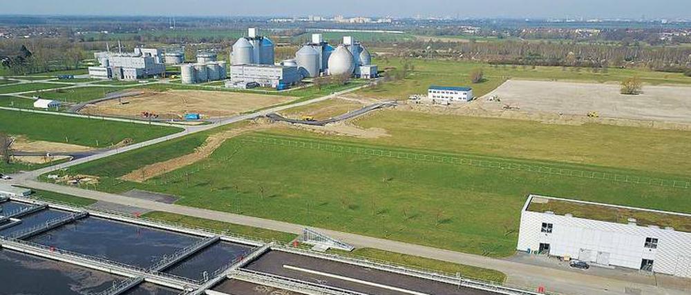 Abwasserlage. Ein Klärwerk existiert in Waßmannsdorf am südlichen Berliner Stadtrand schon seit 90 Jahren. Davor wurde das Abwasser der Stadt wie damals üblich auf Feldern verrieselt.