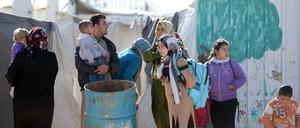 Eine Aufnahme aus einem Lager für syrische Flüchtlinge in Jordanien.