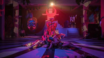 Szene aus Tianzhuo Chens Cross-Over-Pop-Oper „Ishvara“.