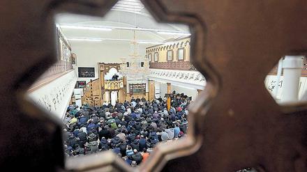 Begegnungsstätte: Die Neuköllner Moschee in der Flughafenstraße.