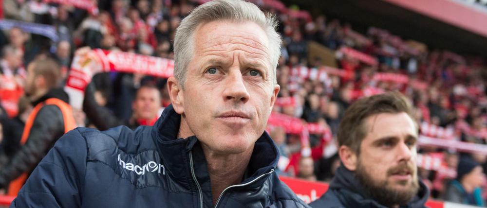 Unions Cheftrainer Jens Keller blickt in die Zukunft.