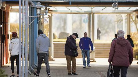 Ein Jobcenter in Schwerin.