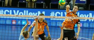Moskau verlangte den Berliner Volleyballern alles ab.