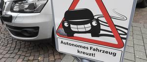 Vorsicht, Roboter am Steuer. Bald Realität im Berliner Verkehr.