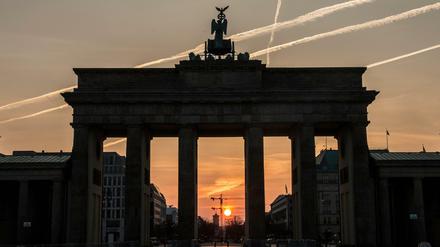 Archivbild vom Brandenburger Tor in Berlin