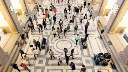 Wie macht man das Bode-Museum für Kids attraktiv? Eine der Aufgaben der Kulturstiftung des Bundes, die bis 2020 5,6 Millionen ausgibt, um im "lab bode" Ideen für die Vermittlungsarbeit von Museen zu entwickeln. 