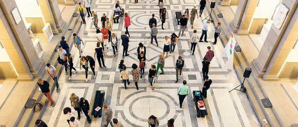 Wie macht man das Bode-Museum für Kids attraktiv? Eine der Aufgaben der Kulturstiftung des Bundes, die bis 2020 5,6 Millionen ausgibt, um im "lab bode" Ideen für die Vermittlungsarbeit von Museen zu entwickeln. 