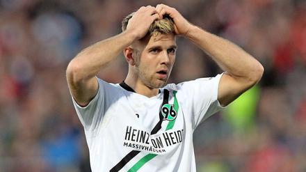 Für Hannover und Niclas Füllkrug lief es in Würzburg nicht rund.