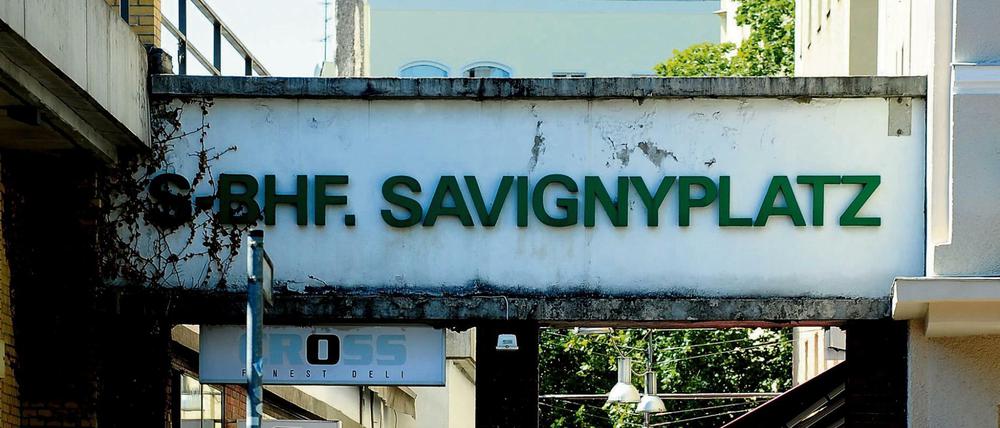 Der Savignyplatz in Charlottenburg.