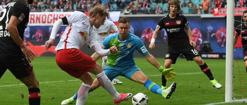 Emil Forsberg war erneut einer der Leipziger Sieggaranten. 