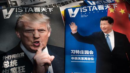 Weltführer: US-Präsident Donald Trump und Chinas Staatschef Xi Jinping