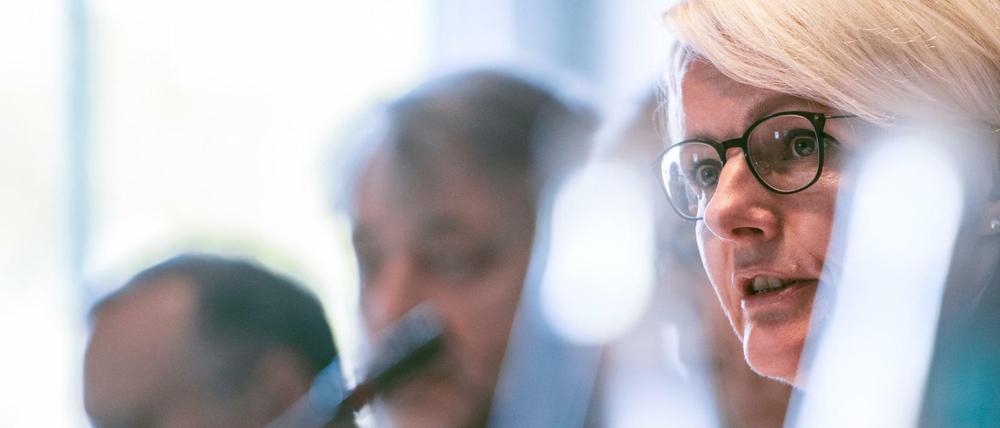 Die Berliner Verkehrssenatorin Regine Günther.