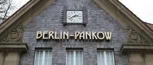 Der S-Bahnhof Pankow.