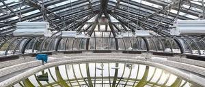 Fertig saniert aber leer. Im Victoriahaus kann man dieses Jahr keine Mega-Seerosen bewundern