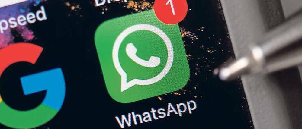 Eine „Whatsapp-Gruppe“ zwischen Lehrer und Schulklasse? Praktisch, aber zu unsicher. 