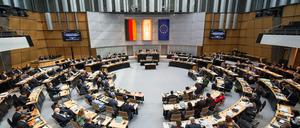Die Atmosphäre im Abgeordnetenhaus war auch schon besser.