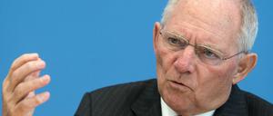 Bundesfinanzminister Wolfgang Schäuble (CDU) will alle Steuerzahler entlasten.