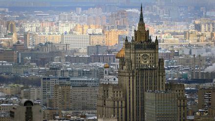 Das russische Außenministerium in Moskau.