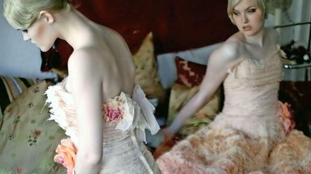 Dieses Kleid von Andrea Schelling ist preisgekrönt.