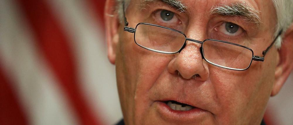 US-Außenminister Rex Tillerson.