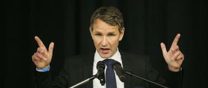 Umstritten: Der Landesvorsitzende der AfD in Thüringen, Björn Höcke