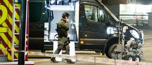 Sprengstoffexperten im Einsatz in der Innenstadt von Oslo