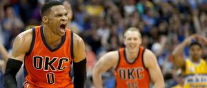 Beeindruckende Verbissenheit. Westbrook dominiert Spiel für Spiel, Abend für Abend.