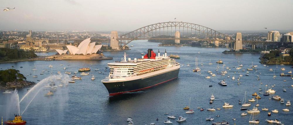 Der Hafen von Sydney.