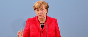 Distanzierte Unterstützung: Bundeskanzlerin Angela Merkel (CDU). 
