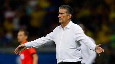 Hilflos. Edgardo Bauza wurde als Nationaltrainer entlassen.