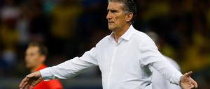 Hilflos. Edgardo Bauza wurde als Nationaltrainer entlassen.