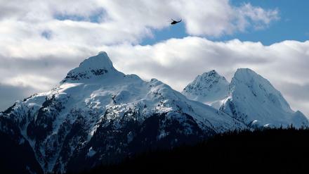Die Berge in der Nähe von Vancouver sind beliebte Ziele von Wintersportlern und Bergwanderern. 