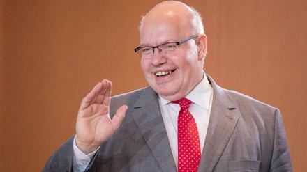Peter Altmaier (CDU) bei einer Kabinettssitzung im Bundeskanzleramt.
