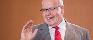 Peter Altmaier (CDU) bei einer Kabinettssitzung im Bundeskanzleramt.