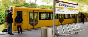 Pflanzenzug. Der neue U-Bahnhof «Kienberg - Gärten der Welt» - übrigens barrierefrei.