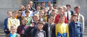 Ein Gruppenfoto der Chormitglieder.